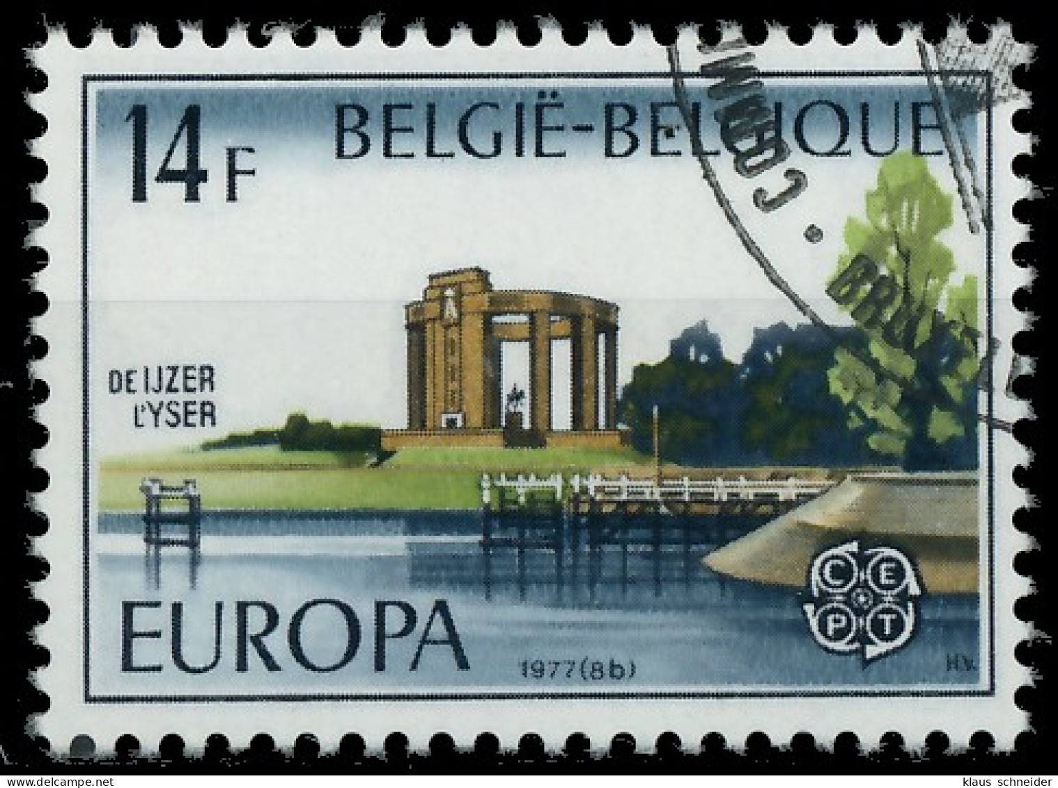 BELGIEN 1977 Nr 1906 Gestempelt X55CD62 - Oblitérés