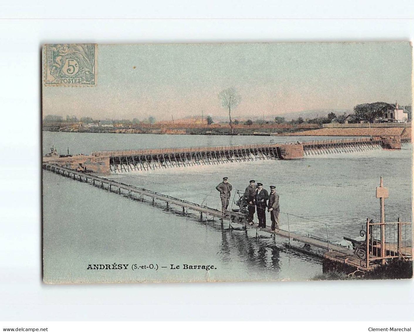ANDRESY : Le Barrage - état - Andresy