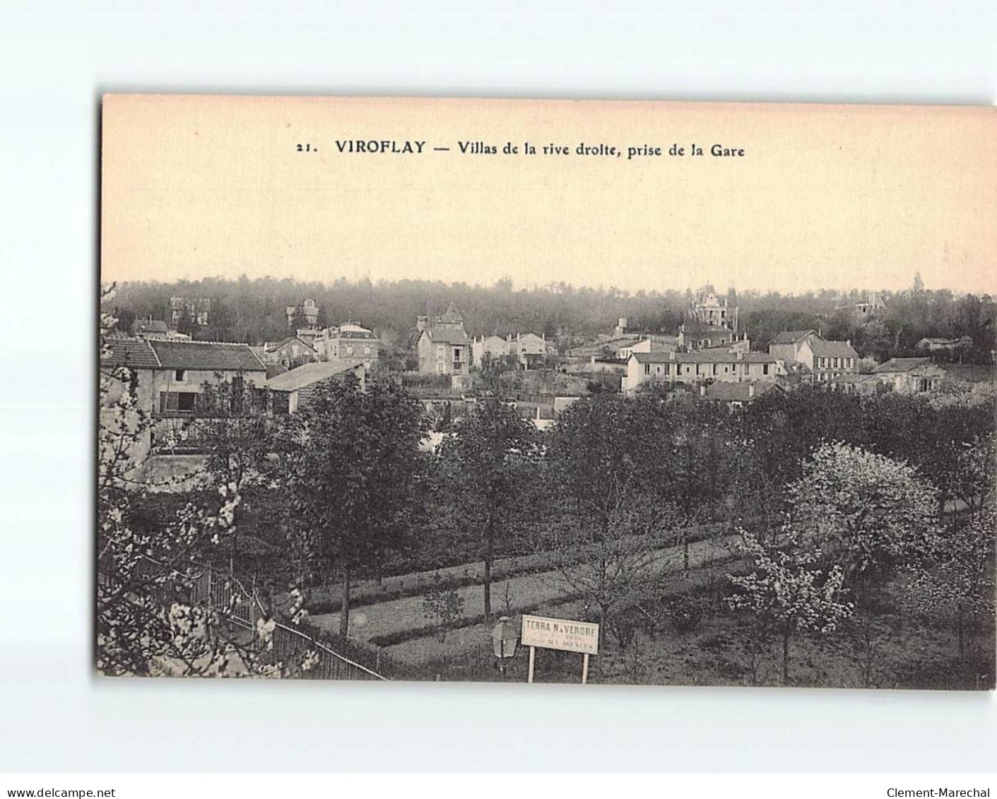 VIROFLAY : Villas De La Rive Droite Prise De La Gare - Très Bon état - Viroflay