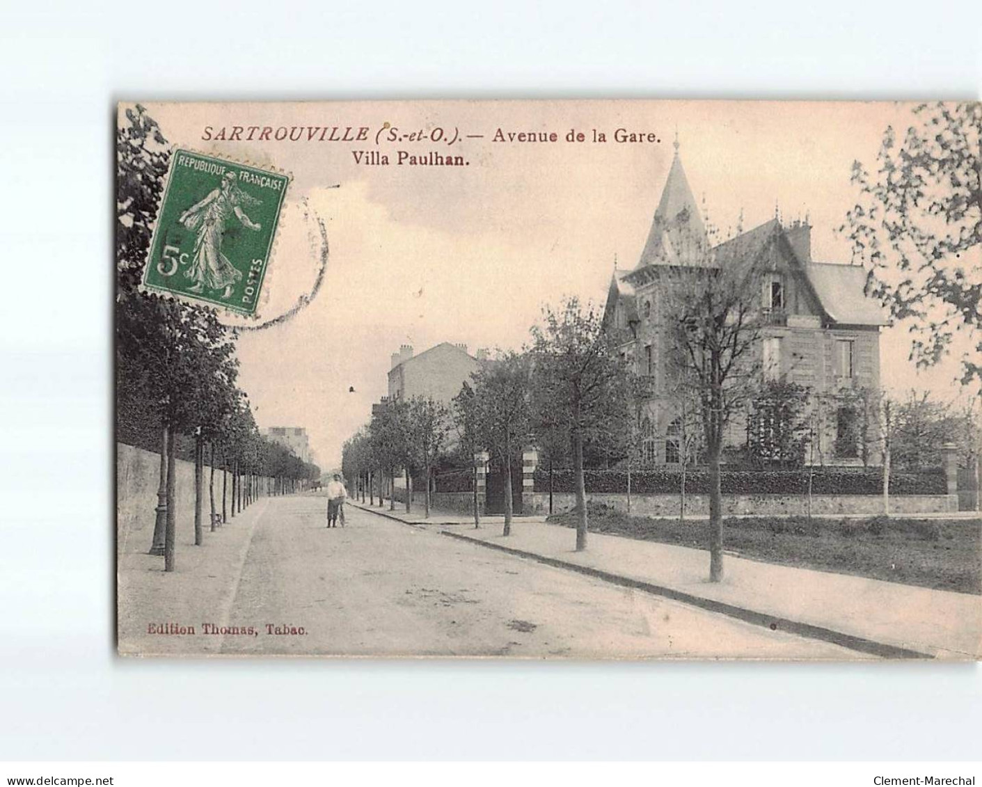 SARTROUVILLE : Avenue De La Gare, Villa Paulhan - état - Sartrouville