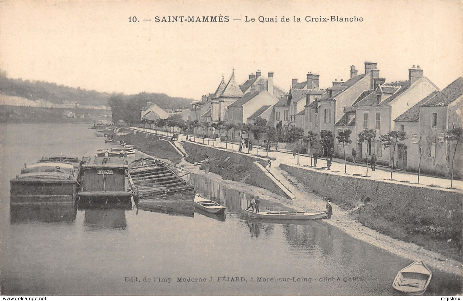 77-SAINT MAMMES-LA CROIX BLANCHE-N°T2412-F/0039 - Saint Mammes