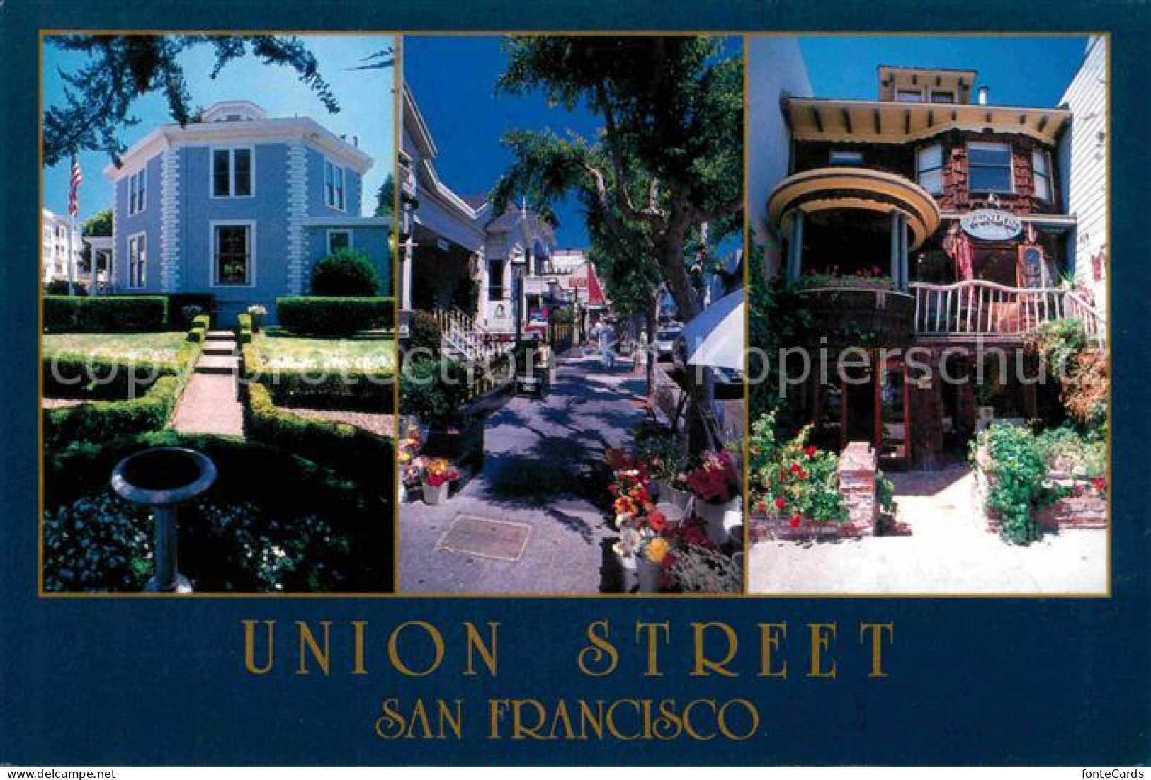 72664422 San_Francisco_California Union Street Teilansichten - Autres & Non Classés