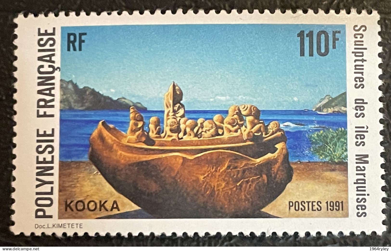 FRENCH POLYNESIA - MNH** - 1991 -  # 388 - Nuevos