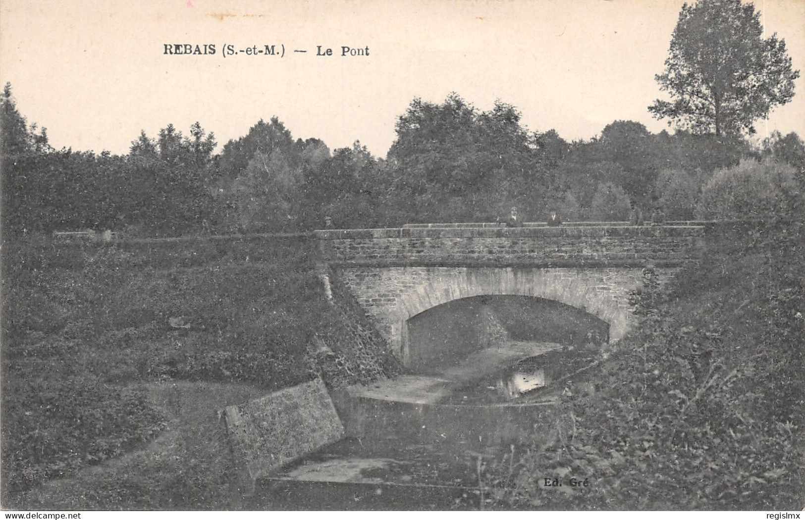 77-REBAIS-LE PONT-N°T2412-D/0311 - Rebais