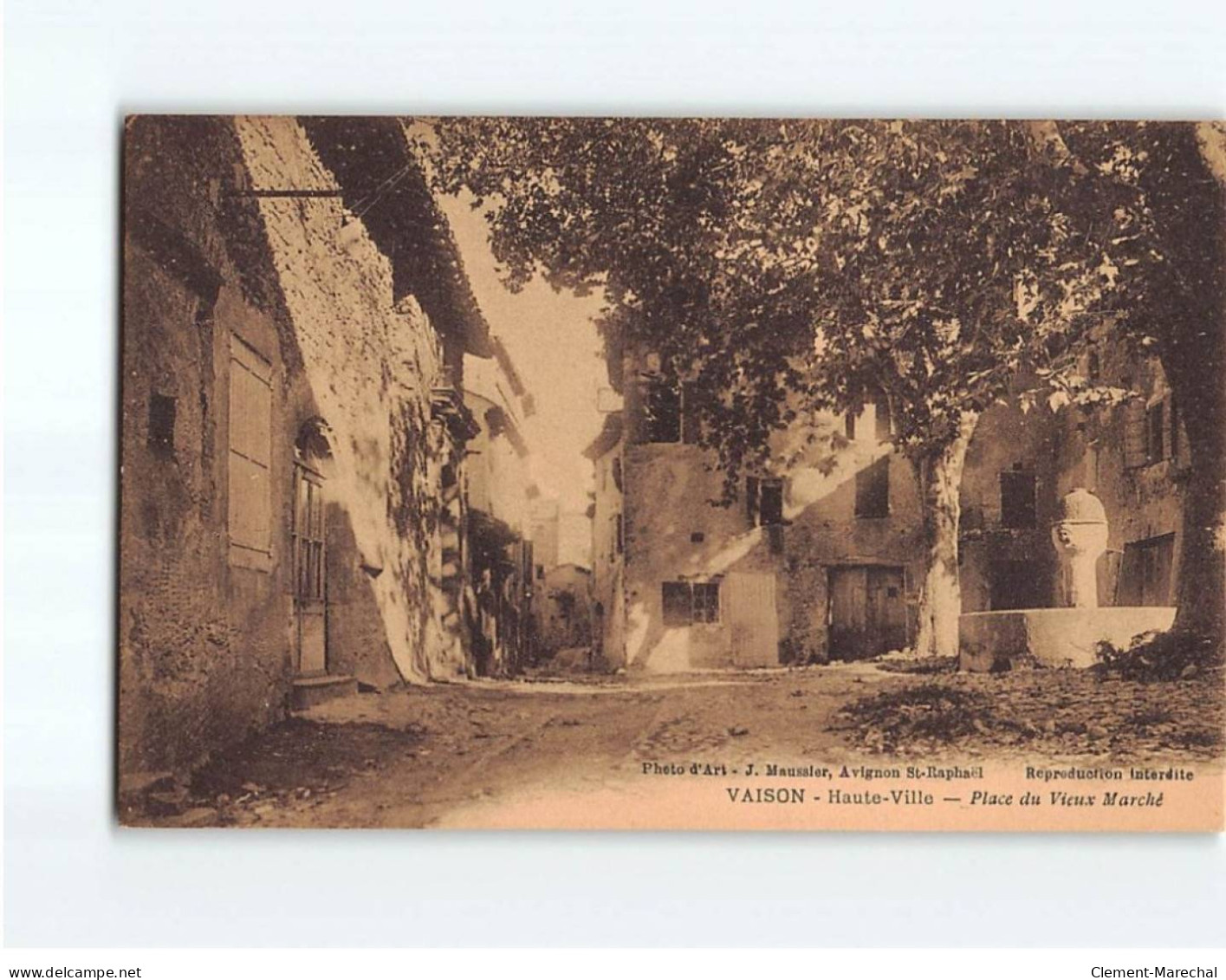 VAISON : Haute Ville, Place Du Vieux Marché - Très Bon état - Vaison La Romaine