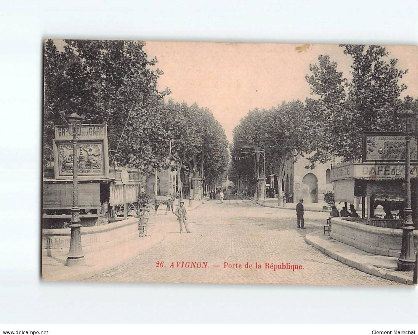 AVIGNON : Porte De La République - état ( Partiellement Décollée ) - Avignon