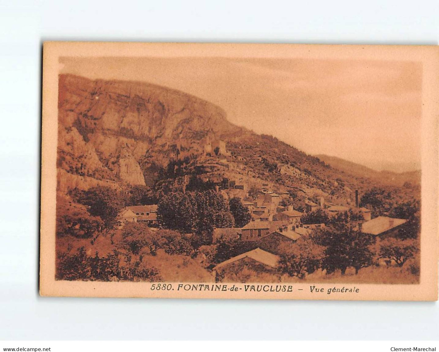 FONTAINE DE VAUCLUSE : Vue Générale - Très Bon état - Sonstige & Ohne Zuordnung