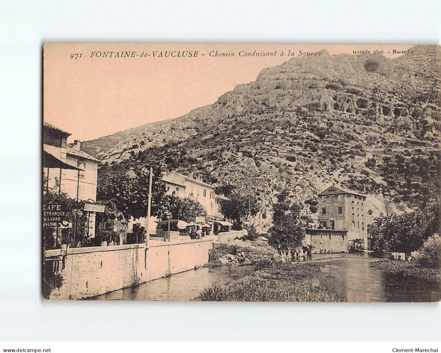 FONTAINE DE VAUCLUSE : Chemin Conduisant à La Source - Très Bon état - Other & Unclassified