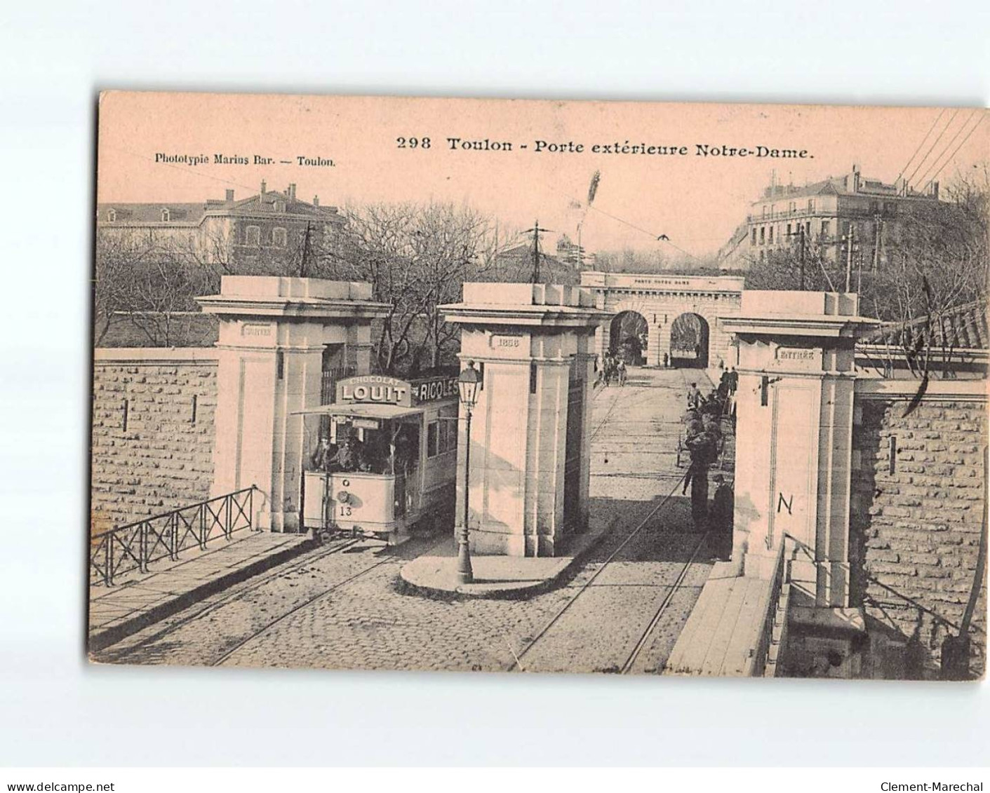 TOULON : Porte Extérieure Notre-Dame - Très Bon état - Toulon