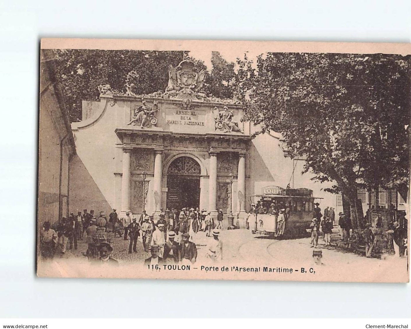 TOULON : Porte De L'Arsenal Maritime - état - Toulon