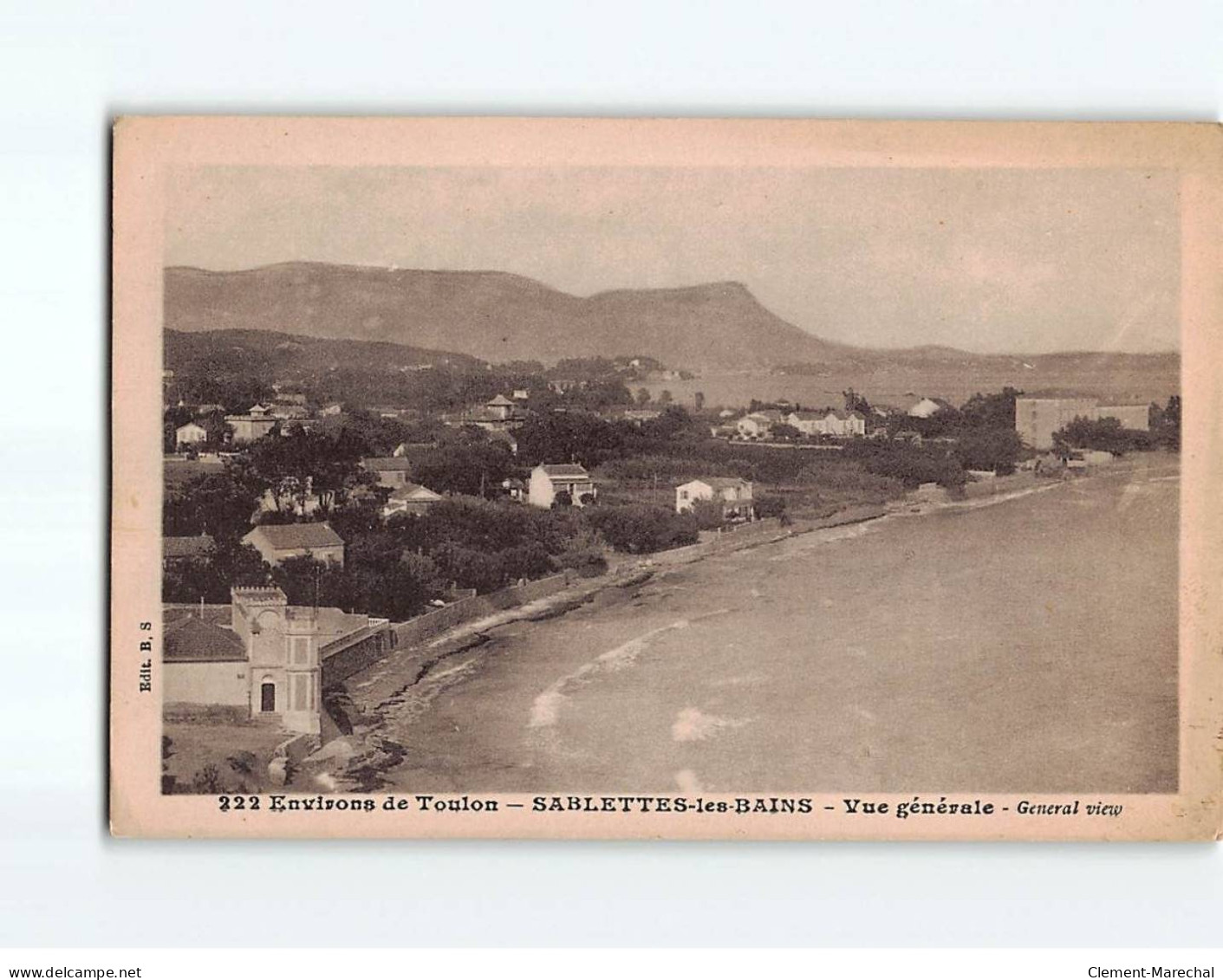 SABLETTES LES BAINS : Vue Générale - état - Sonstige & Ohne Zuordnung