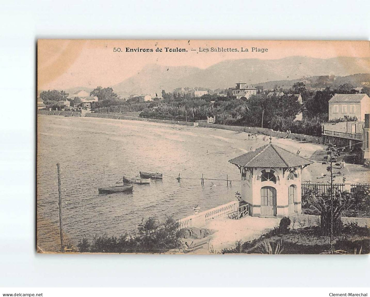 SABLETTES LES BAINS : La Plage - Très Bon état - Autres & Non Classés