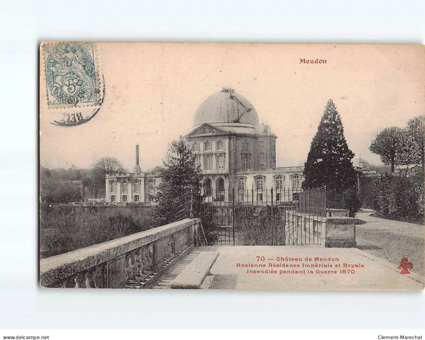 MEUDON BELLEVUE : Château De Meudon, Ancienne Résidence Impériale Et Royale - état - Meudon