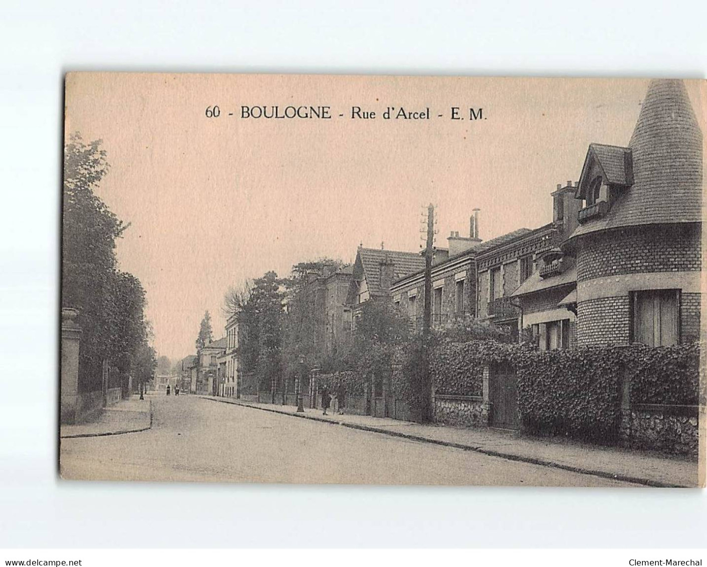 BOULOGNE : Rue D'Arcel - état - Boulogne Billancourt