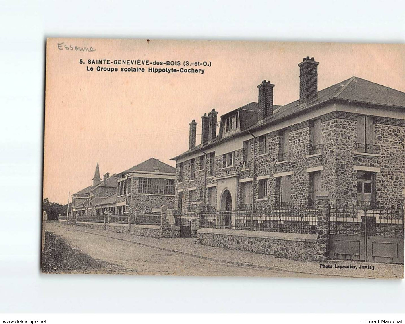 SAINTE GENEVIEVE DES BOIS : Le Groupe Scolaire Hippolyte-cochery - Très Bon état - Sainte Genevieve Des Bois