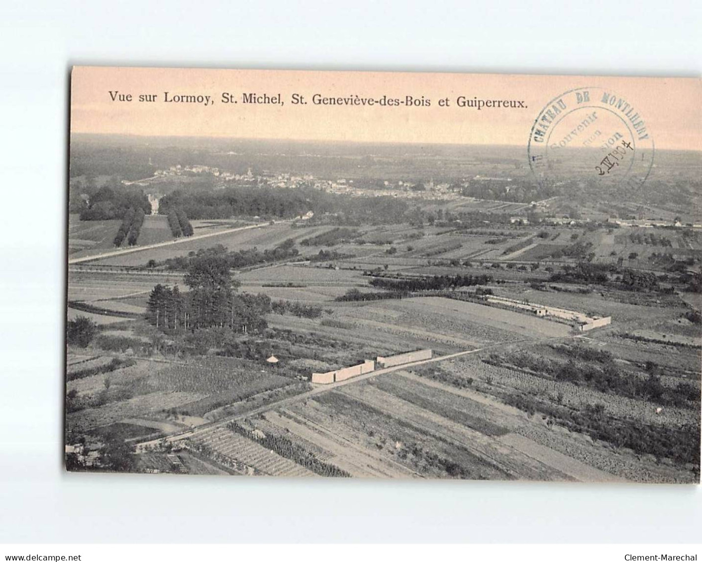 Vue Sur Lormoy, Saint-Michel, Saint-Geneviève-des-Bois Et Guiperreux - Très Bon état - Andere & Zonder Classificatie