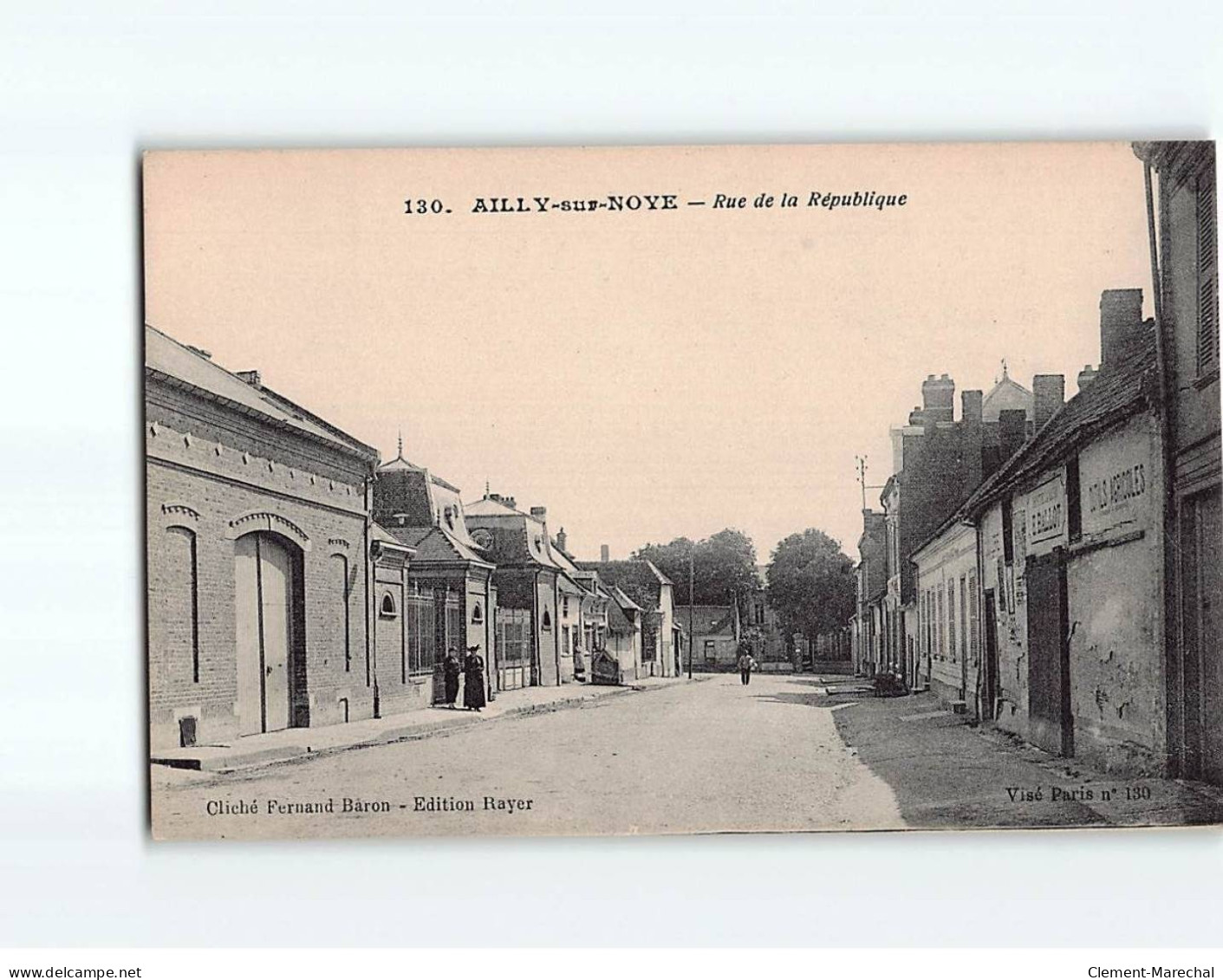 AILLY SUR NOYE : Rue De La République - état - Ailly Sur Noye