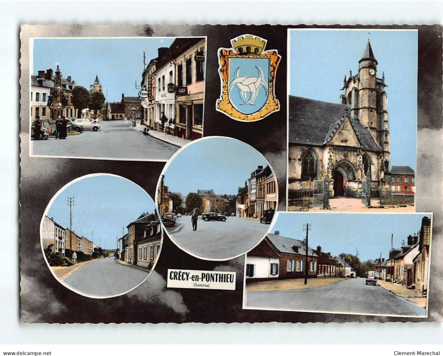 CRECY EN PONTHIEU : Carte Souvenir - Très Bon état - Crecy En Ponthieu