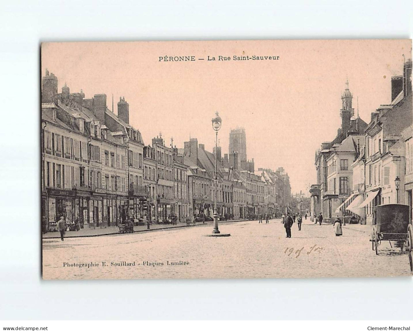 PERONNE : La Rue Saint-Sauveur - Très Bon état - Peronne