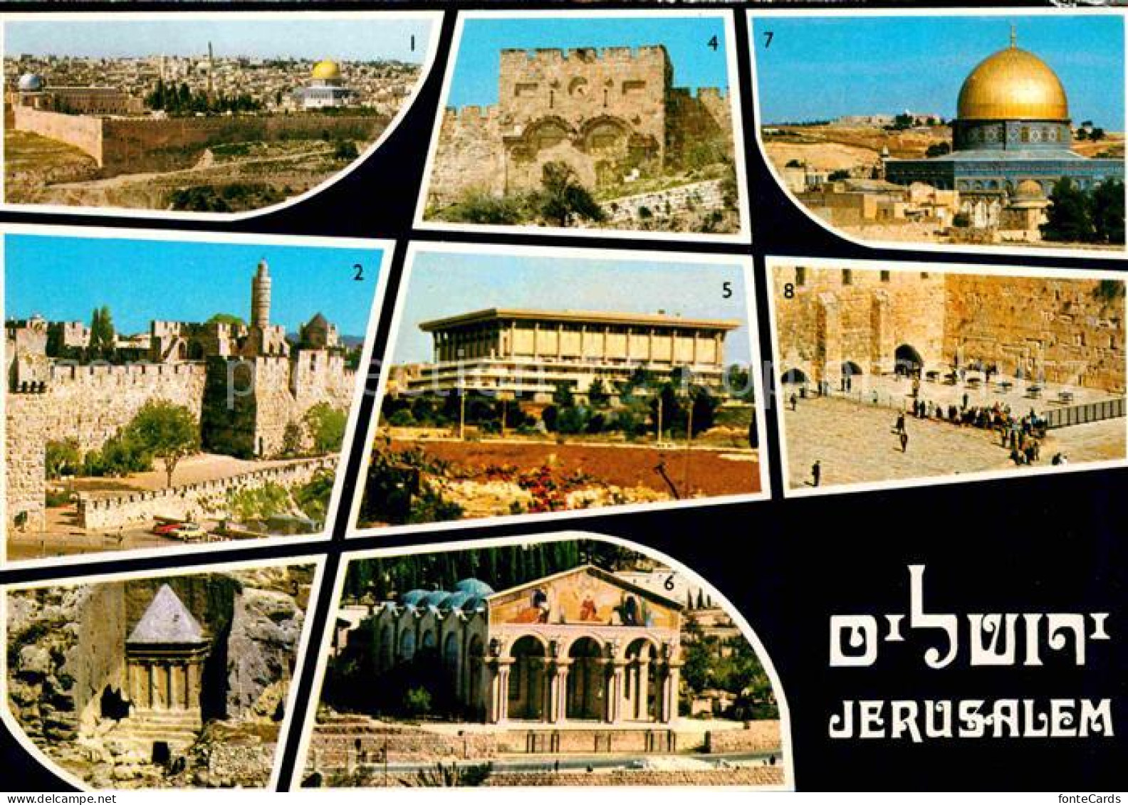 72663365 Jerusalem Yerushalayim Altstadt Zidadelle Goldene Bruecke Dom Israel - Israel