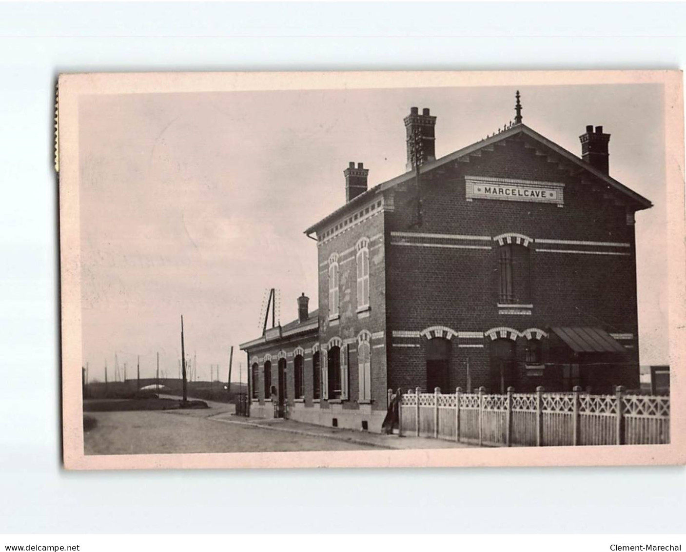 MARCELCAVE : La Gare - Très Bon état - Andere & Zonder Classificatie