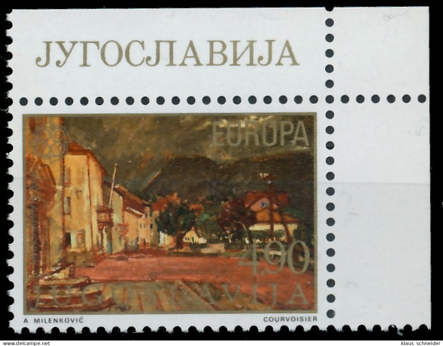 JUGOSLAWIEN 1977 Nr 1684 Postfrisch ECKE-ORE S1774E6 - Nuovi