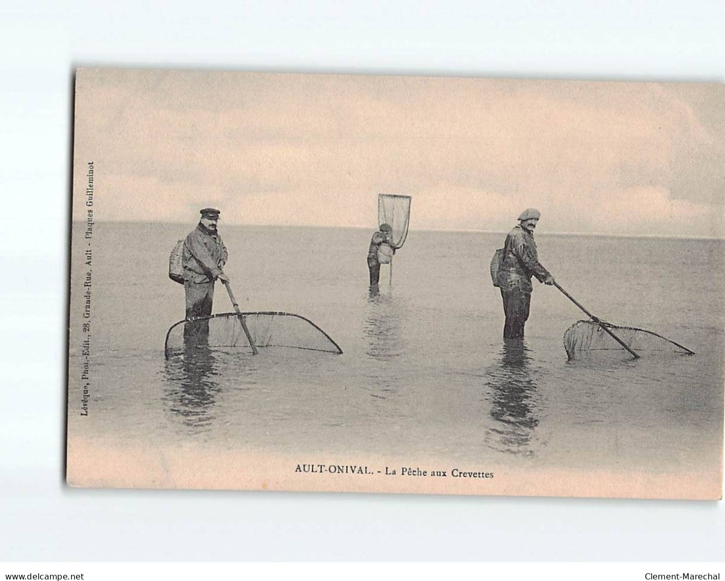 AULT ONIVAL : La Pêche Aux Crevettes - Très Bon état - Other & Unclassified