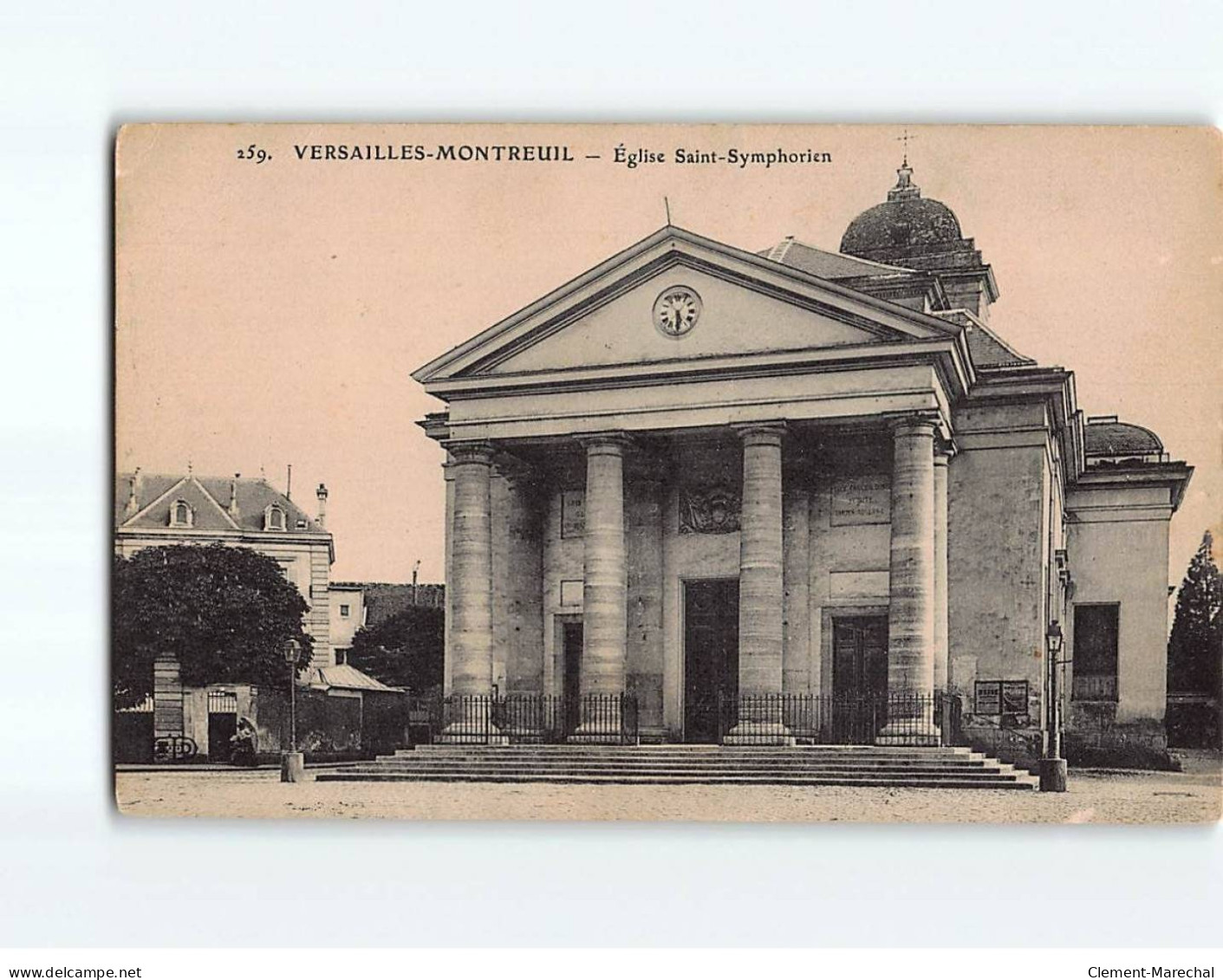 VERSAILLES : Eglise Saint-Symphorien - état - Versailles