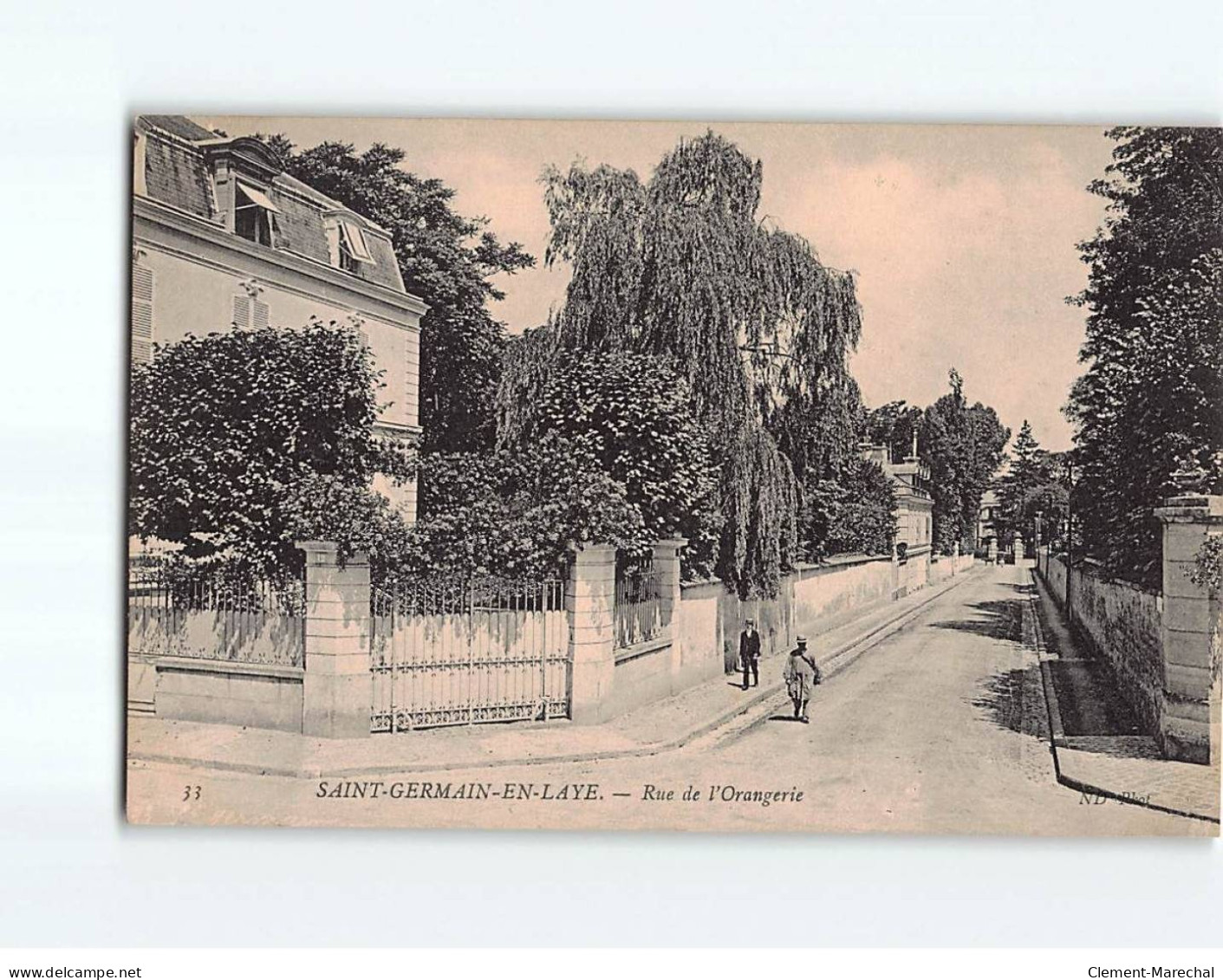 SAINT GERMAIN EN LAYE : Rue De L'Orangerie - Très Bon état - St. Germain En Laye