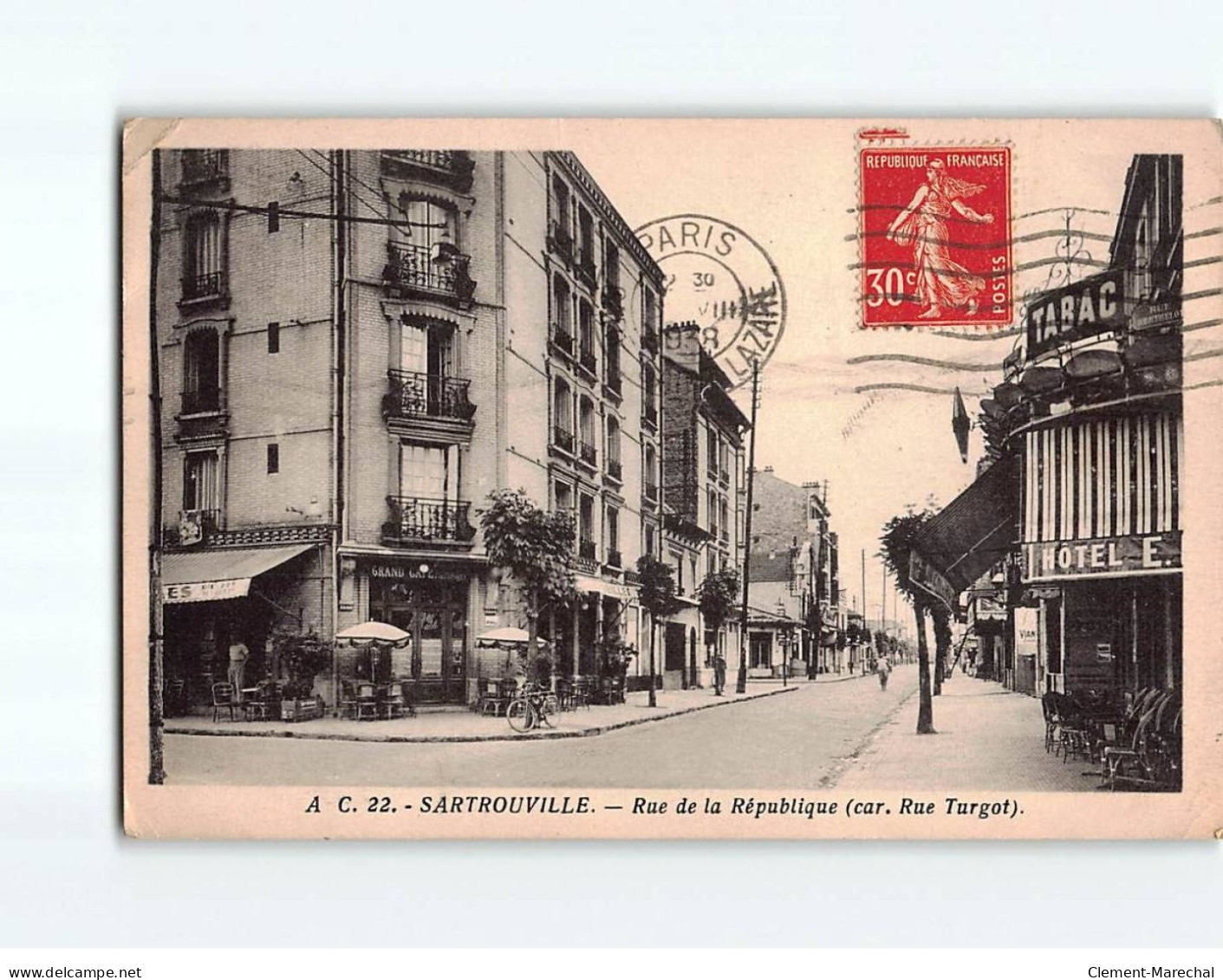 SARTROUVILLE : Rue De La République - état - Sartrouville