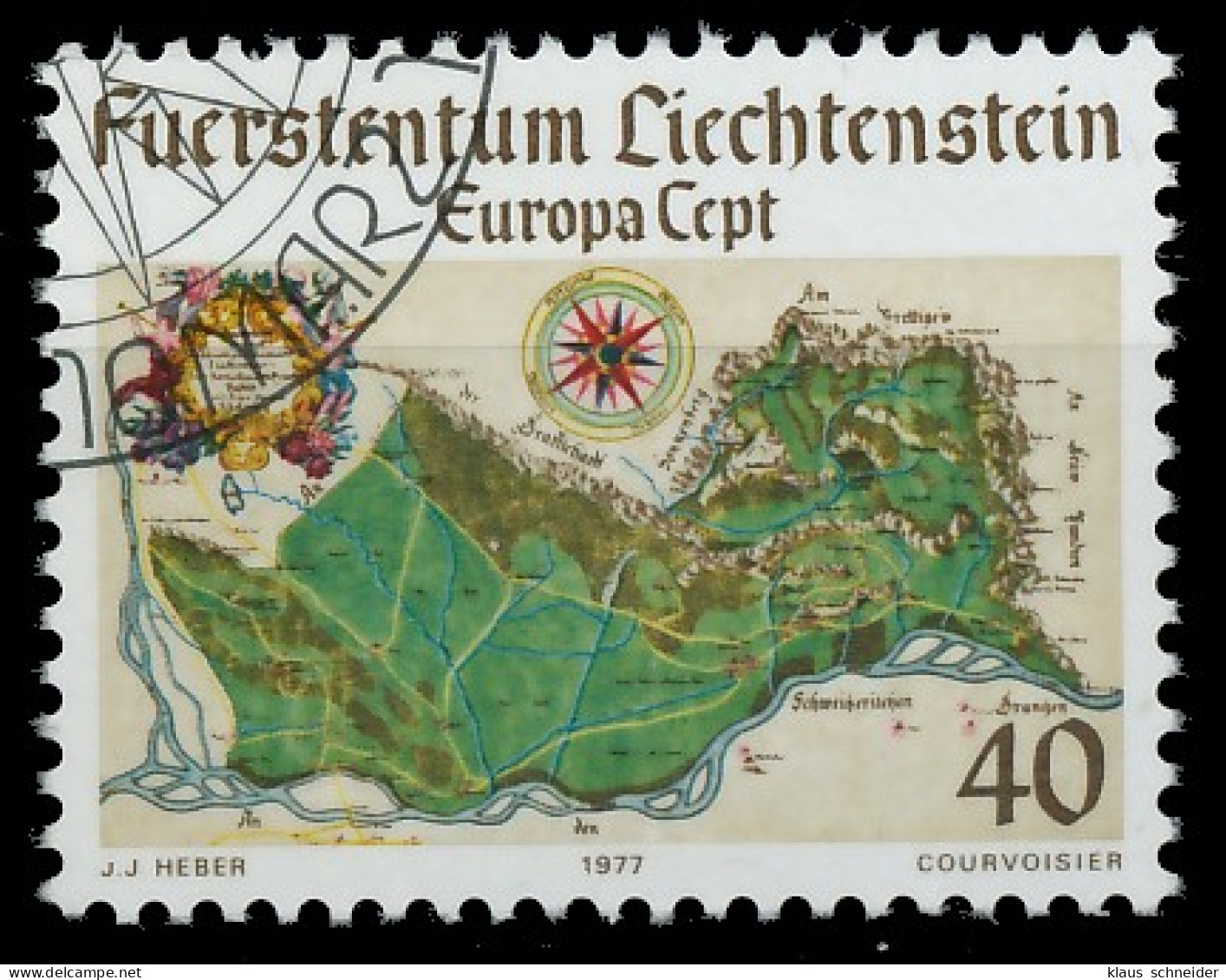 LIECHTENSTEIN 1977 Nr 667 Gestempelt X55D022 - Gebruikt