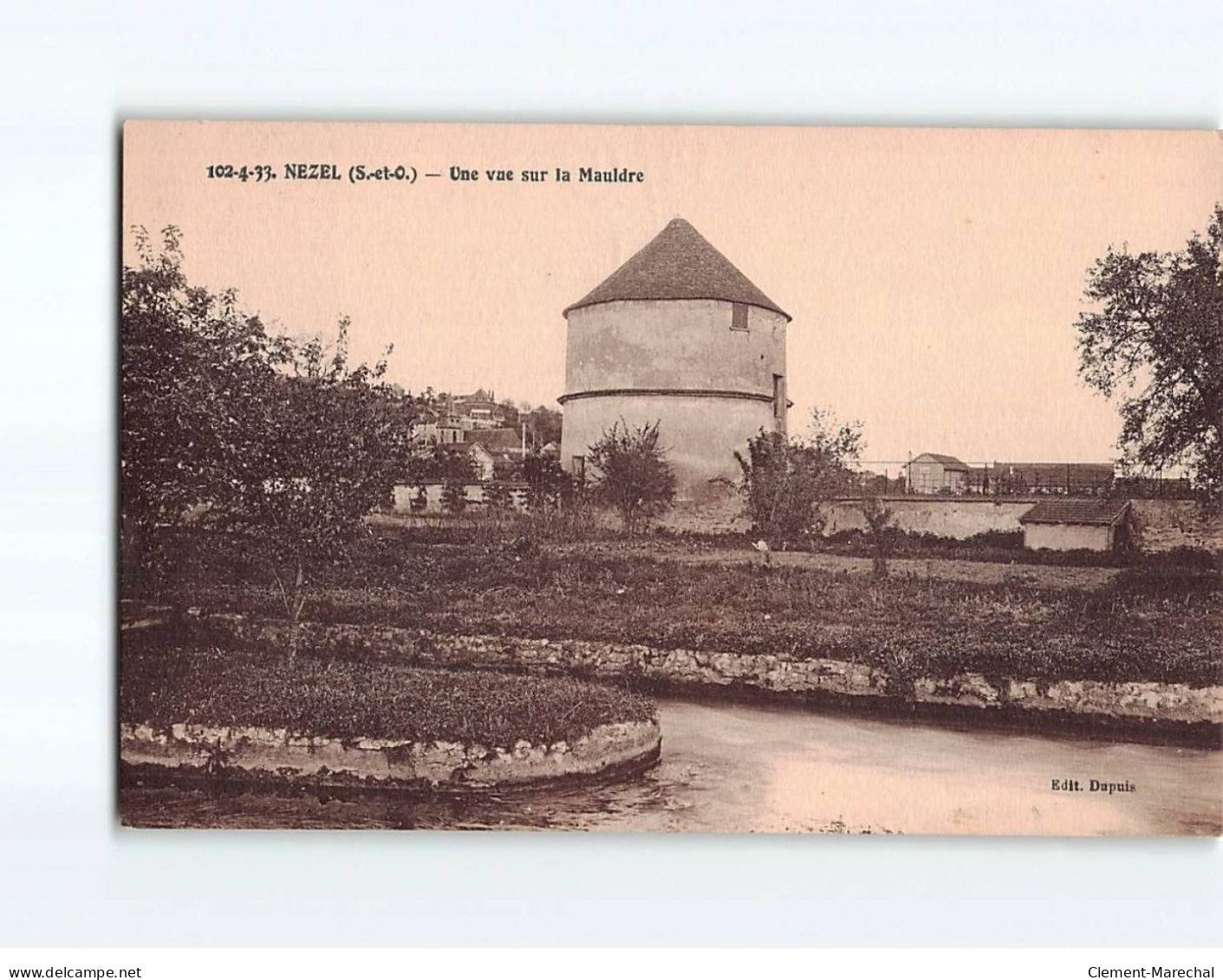 NEZEL : Une Vue Sur La Mauldre - Très Bon état - Sonstige & Ohne Zuordnung