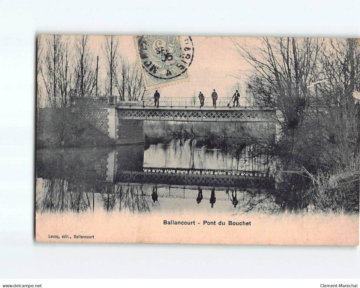 BALLANCOURT : Pont Du Bouchet - état - Andere & Zonder Classificatie