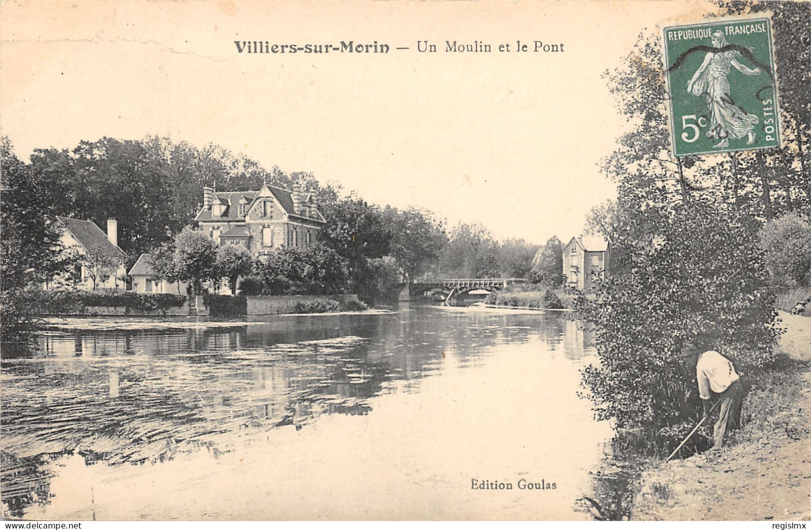 77-VILLIERS SUR MORIN-LE PONT-N°T2412-G/0397 - Andere & Zonder Classificatie