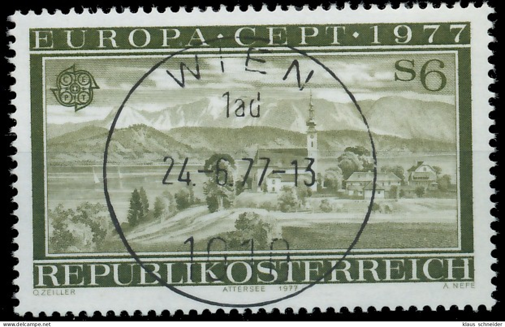 ÖSTERREICH 1977 Nr 1553 Zentrisch Gestempelt X55D1C2 - Used Stamps