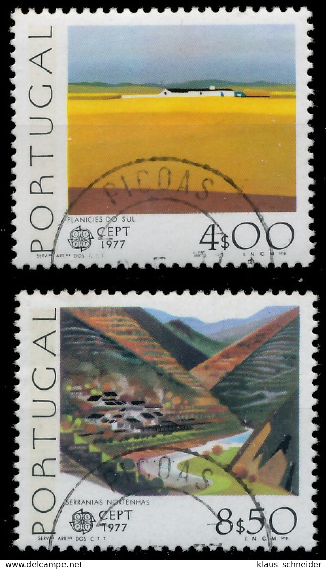 PORTUGAL 1977 Nr 1360y-1361y Gestempelt X55D21A - Usati