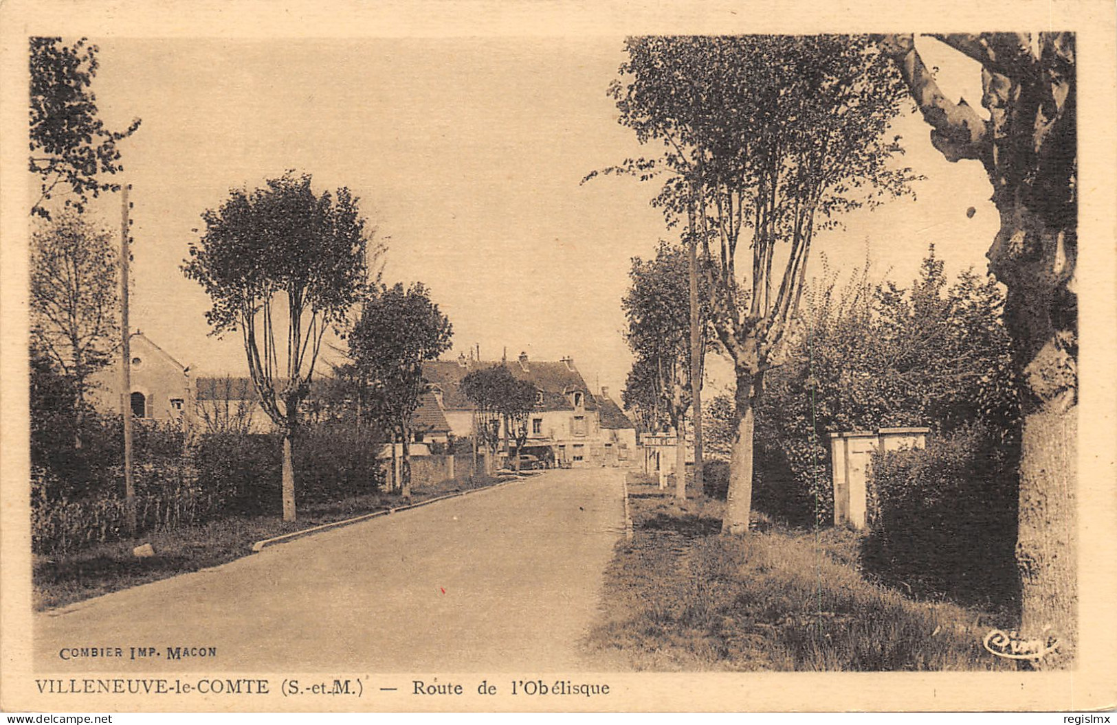 77-VILLENEUVE LE COMTE-N°T2412-G/0165 - Other & Unclassified