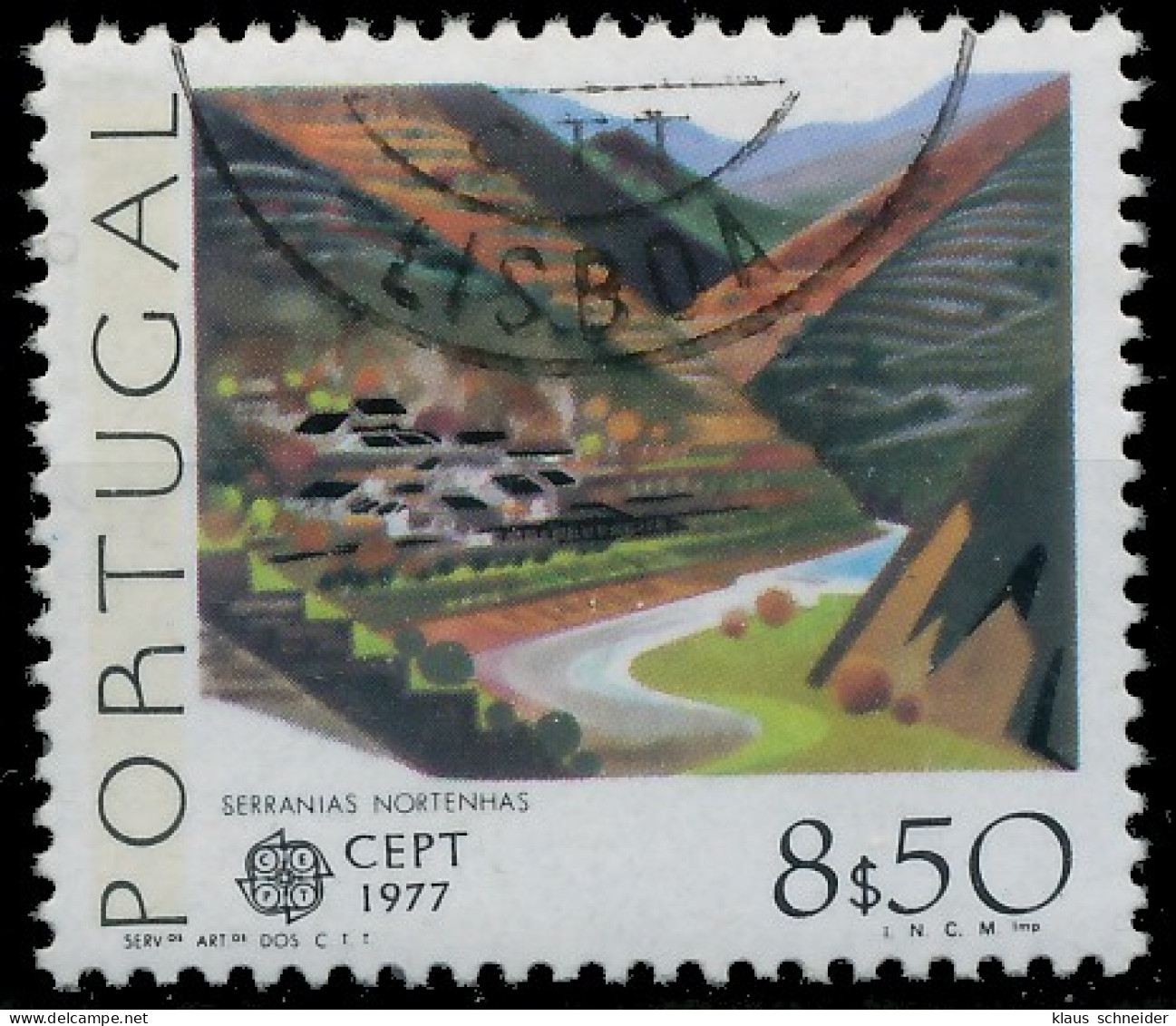 PORTUGAL 1977 Nr 1361y Gestempelt X55D1EE - Oblitérés