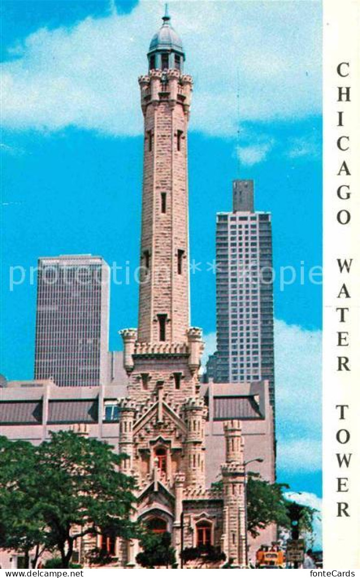 72662922 Chicago_Illinois Water Tower - Sonstige & Ohne Zuordnung