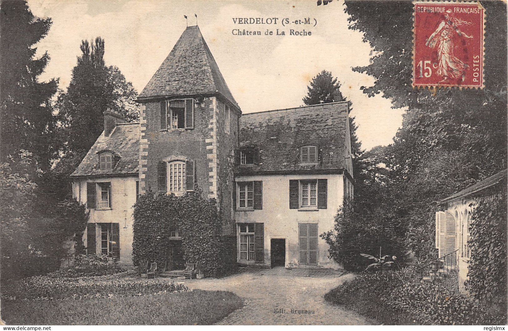 77-VERDELOT-CHÂTEAU DE LA ROCHE-N°T2412-G/0105 - Other & Unclassified