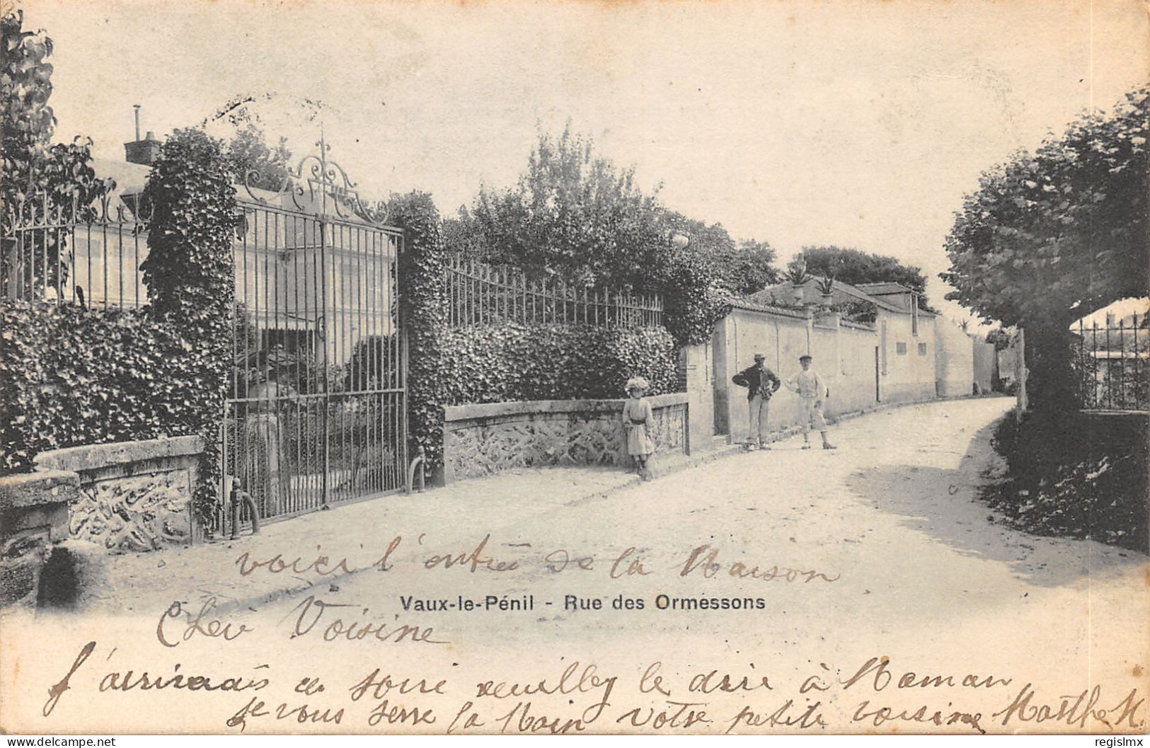 77-VAUX LE PENIL-N°T2412-G/0075 - Other & Unclassified