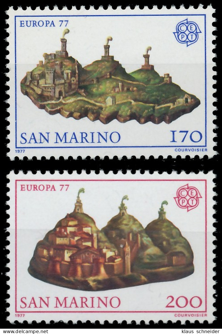 SAN MARINO 1977 Nr 1131-1132 Postfrisch S17773A - Neufs