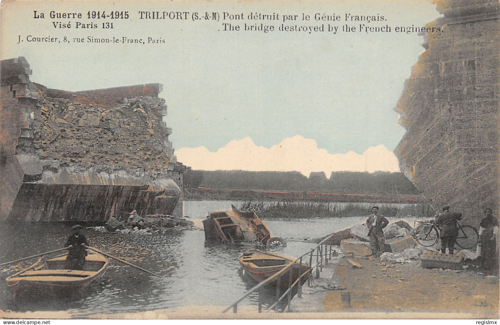 77-TRILPORT-PONT DETRUIT PA R LE GENIE Français-N°T2412-F/0373 - Autres & Non Classés