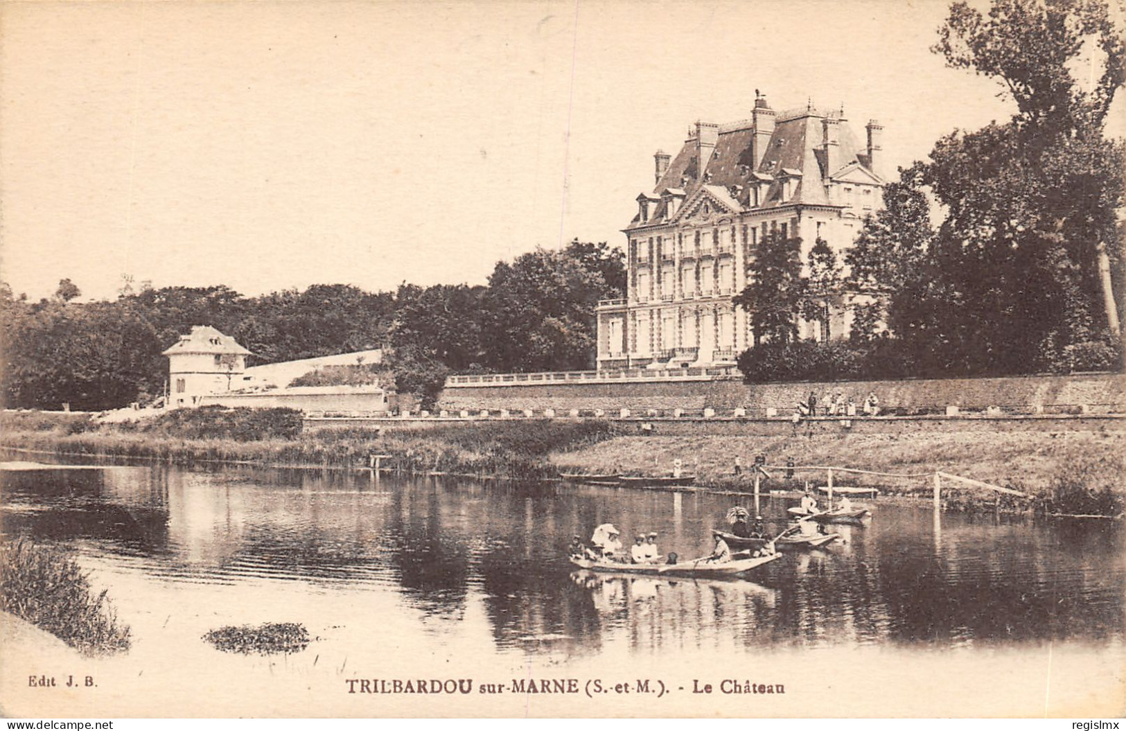 77-TRILBARDOU SUR MARNE-LE CHÂTEAU-N°T2412-F/0341 - Autres & Non Classés