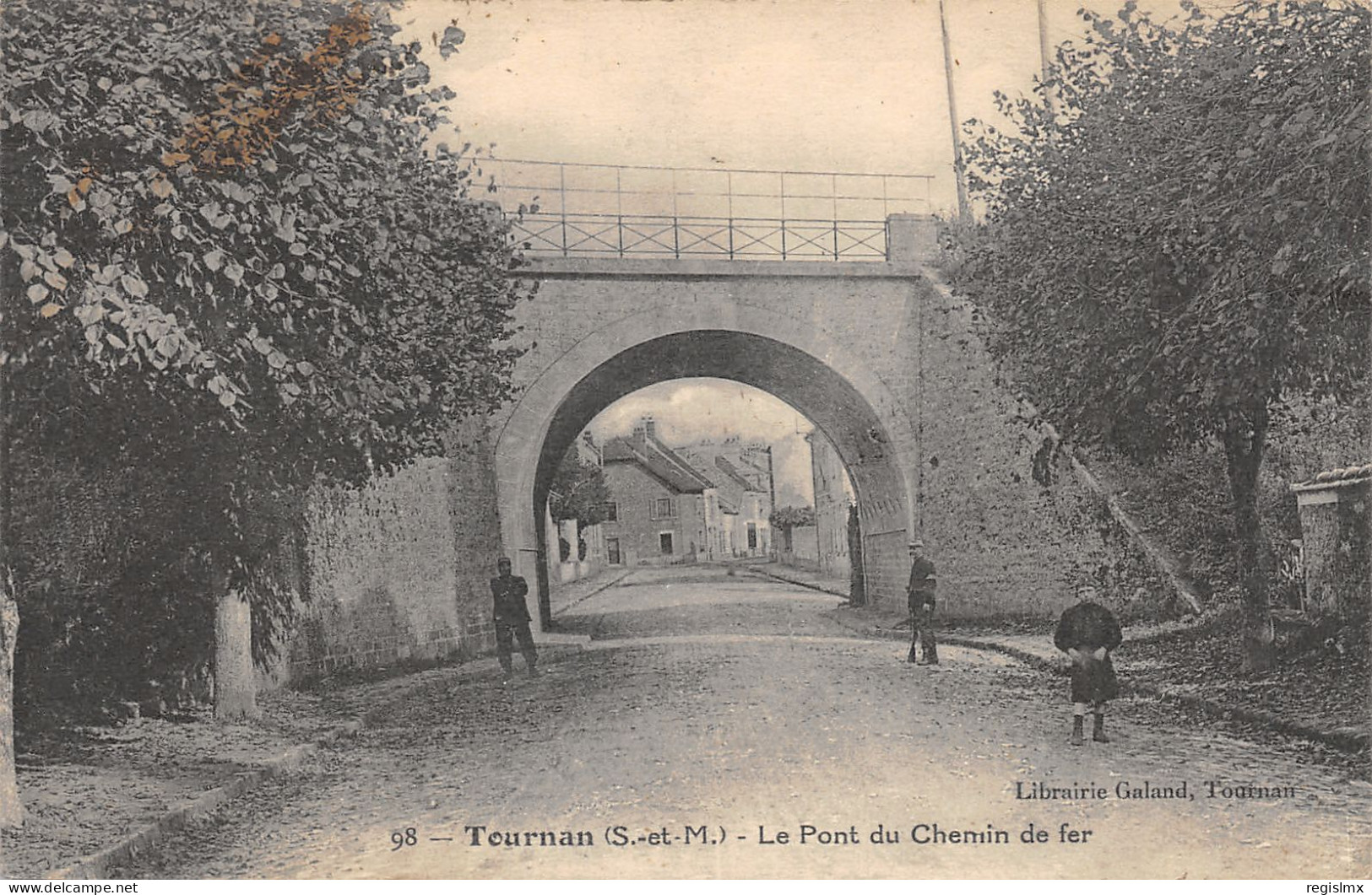 77-TOURNAN EN BRIE-PONT DE CHEMIN DE FER-N°T2412-F/0317 - Tournan En Brie