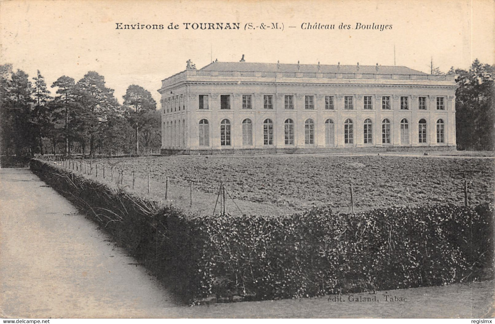 77-TOURNAN EN BRIE-CHÂTEAU DES BOULAYES-N°T2412-F/0301 - Tournan En Brie