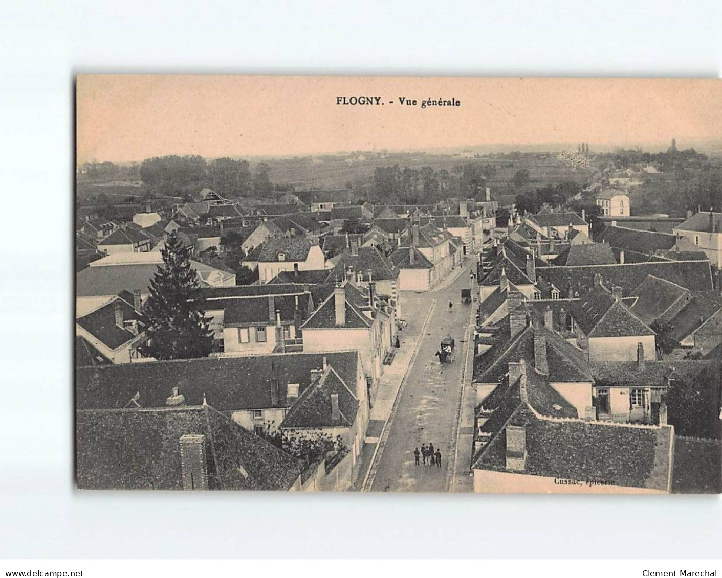 FLOGNY : Vue Générale - Très Bon état - Flogny La Chapelle