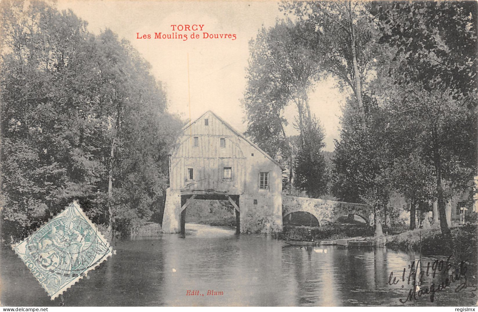 77-TORCY-MOULIN DE DOUVRES-N°T2412-F/0231 - Torcy