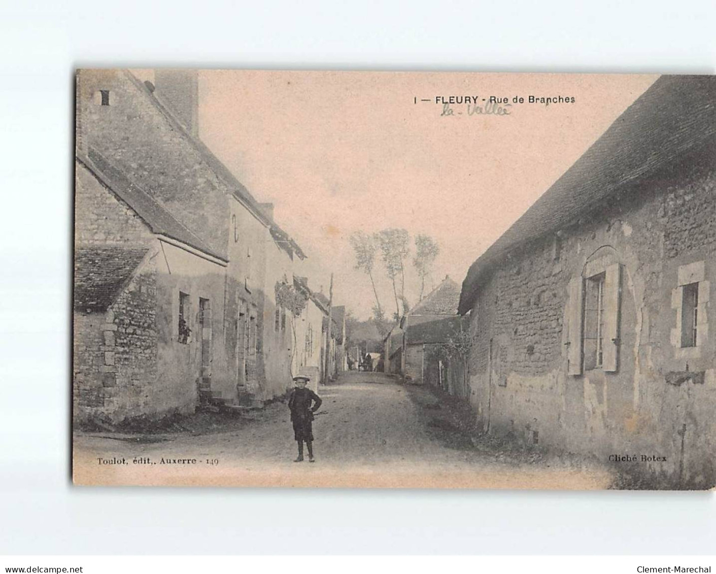 FLEURY : Rue De Branches - Très Bon état - Andere & Zonder Classificatie