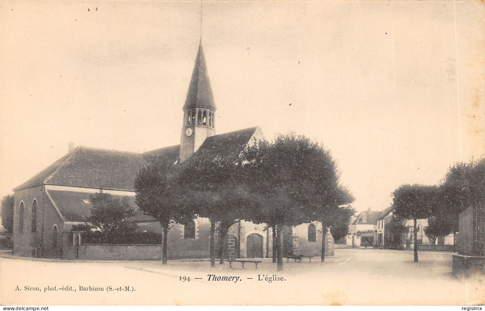 77-THOMERY-L EGLISE-N°T2412-F/0159 - Other & Unclassified